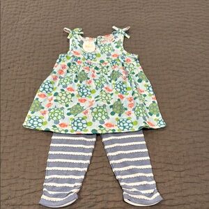 Mud Pie girls matching set size 5T NWT